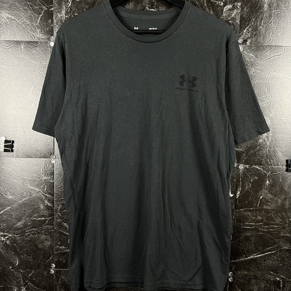 Under Armour Men's Grey Running Shirt Large